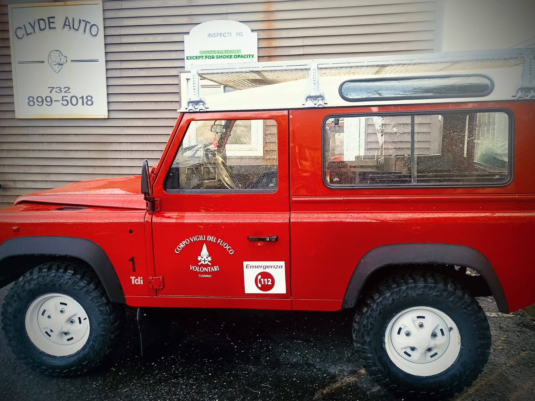 Detail — Corpo Vigili del Fuoco badging